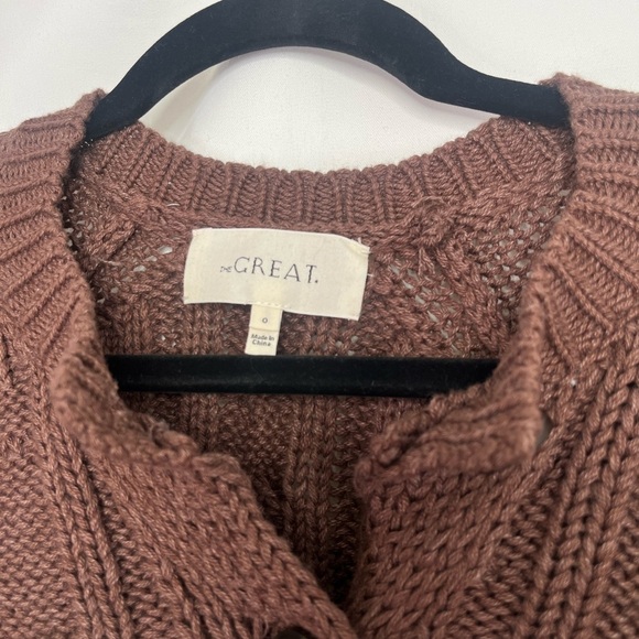 The Great Mountainside Cardigan
Sweater Dark Cedar Brown Size Xtra Small - Picture 14 of 16